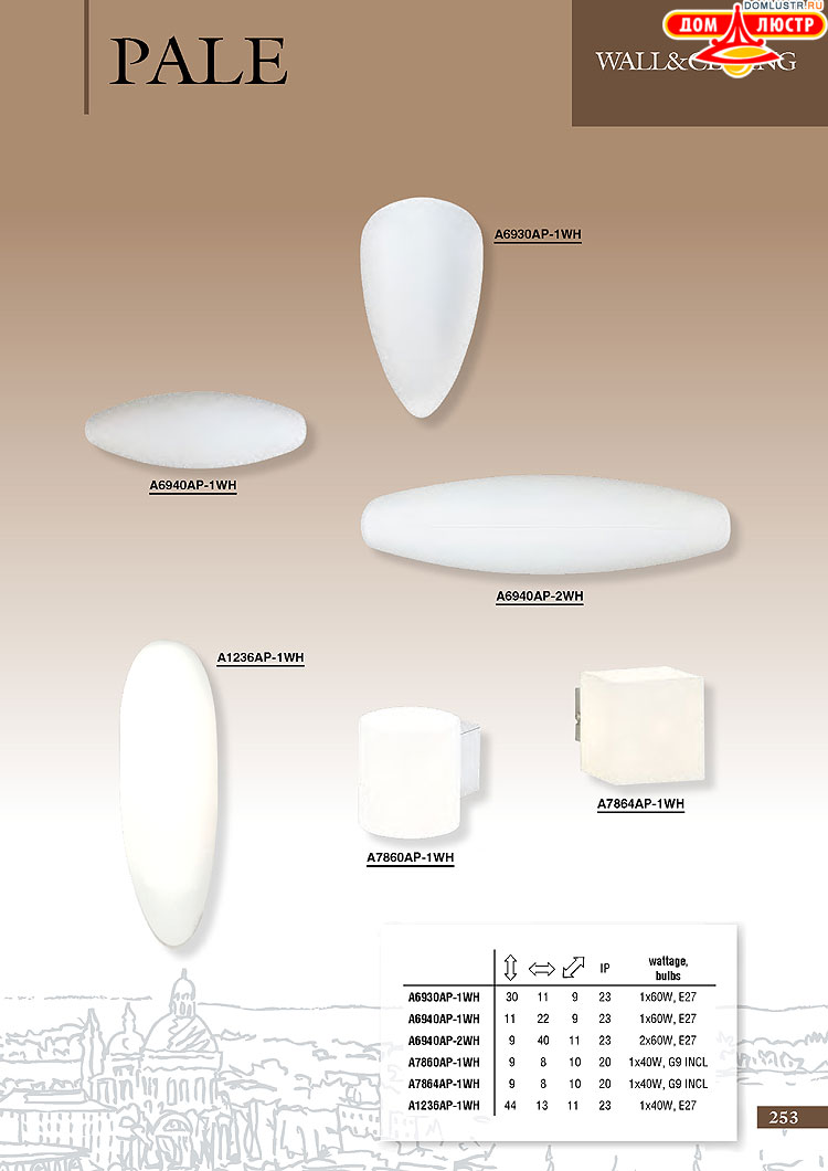 ����������� ������ � ����������� Arte Lamp, ���.: 253