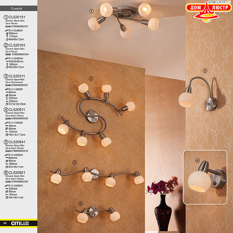 Citilux - ������ � ����������� �����, ���.: 096
