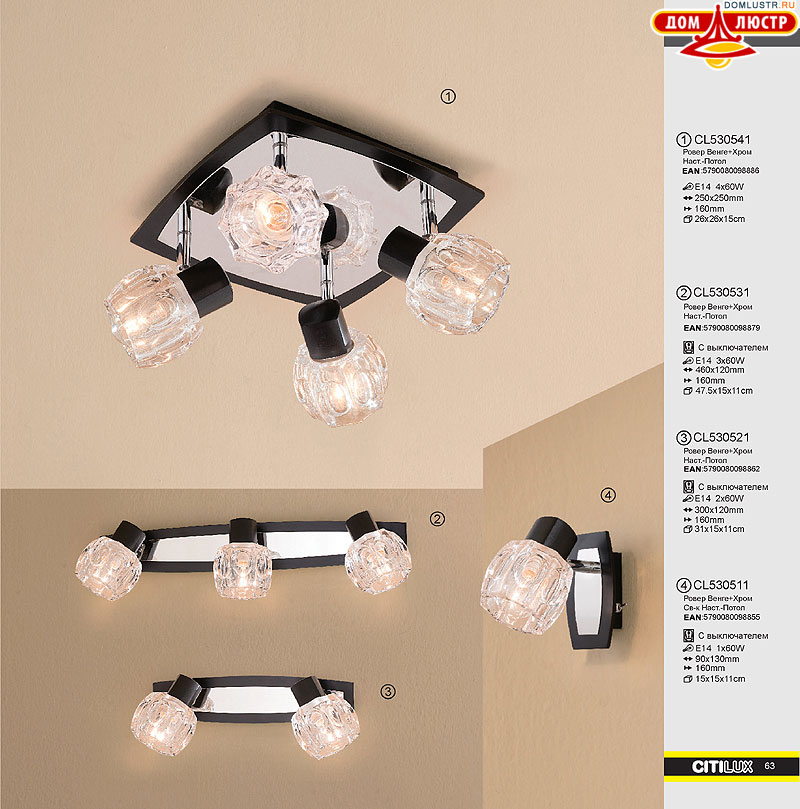 ������ � ����������� Citilux - �����, ���.: 63