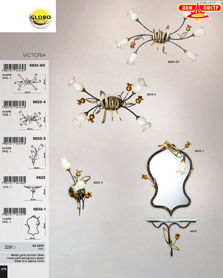 Globo ����������� � ������ - �������, ���.: 278