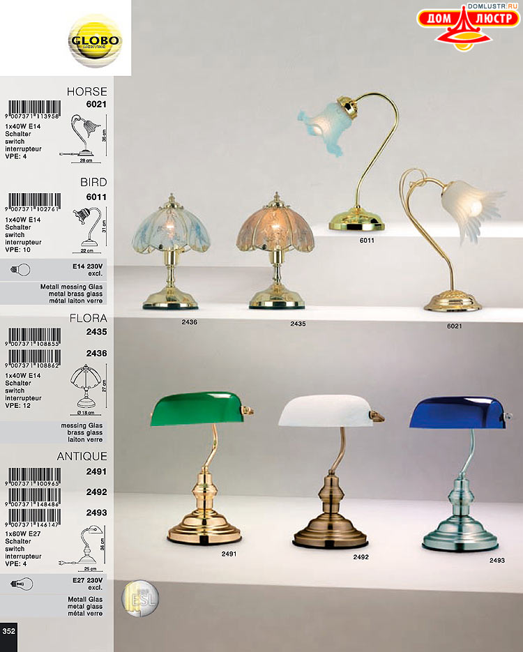 Globo ����������� � ������ - �������, ���.: 352