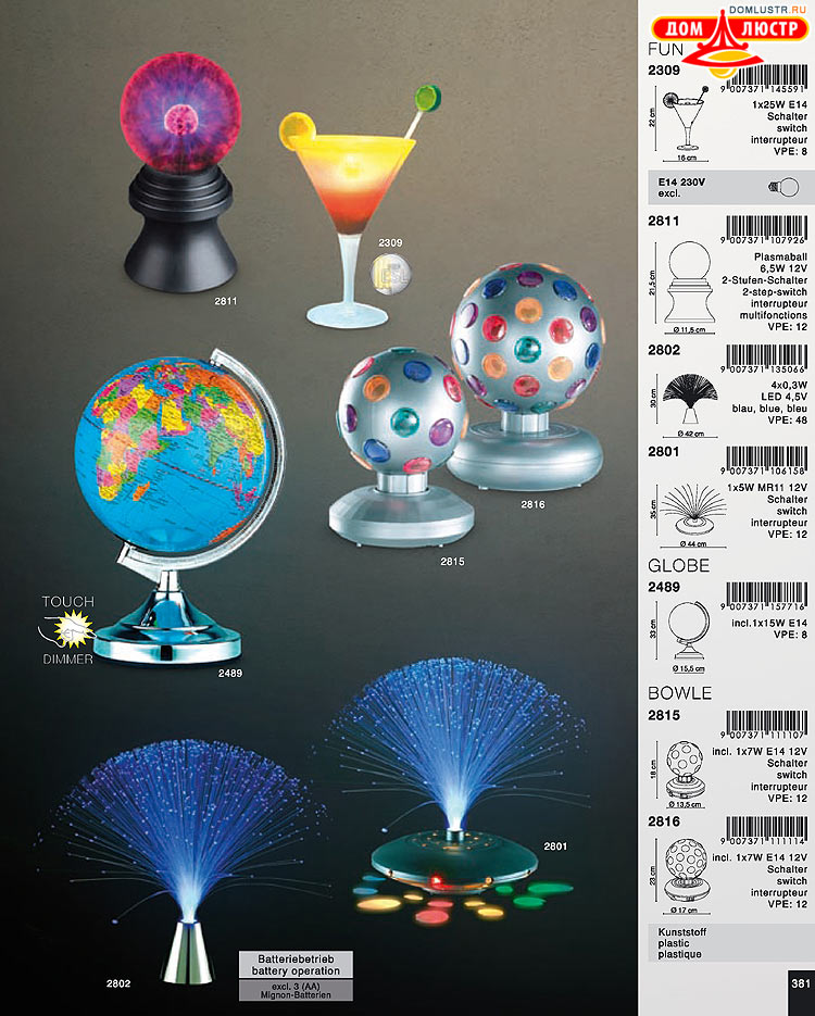 Globo ����������� � ������ - �������, ���.: 381