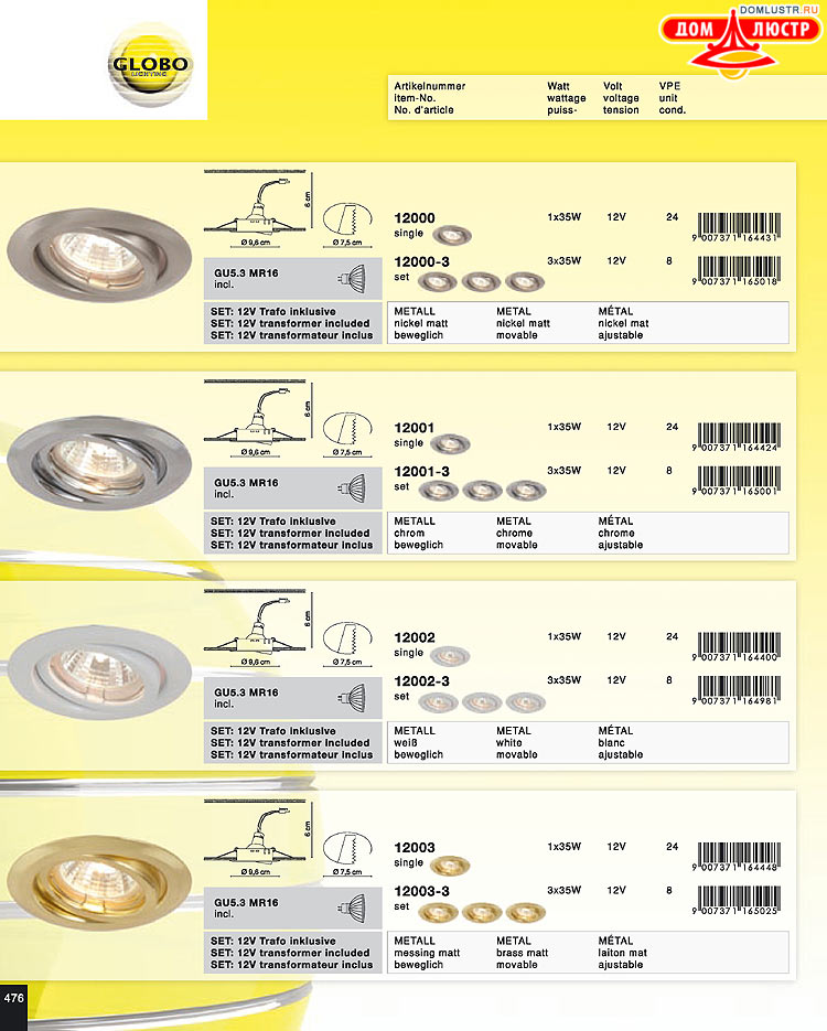 Globo ����������� � ������ - �������, ���.: 476