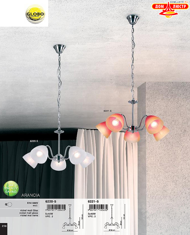 Globo ����������� � ������, ���.: 218