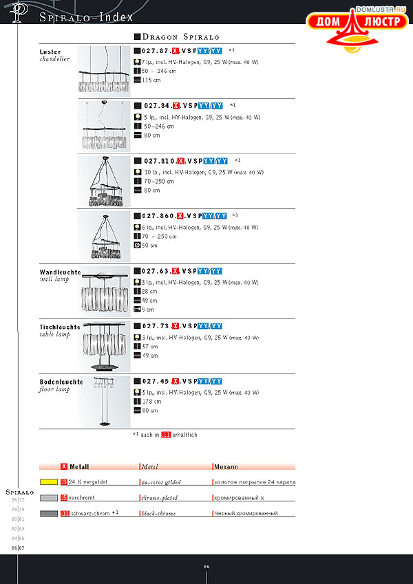 ������ ����������� Kolarz ���.: 086