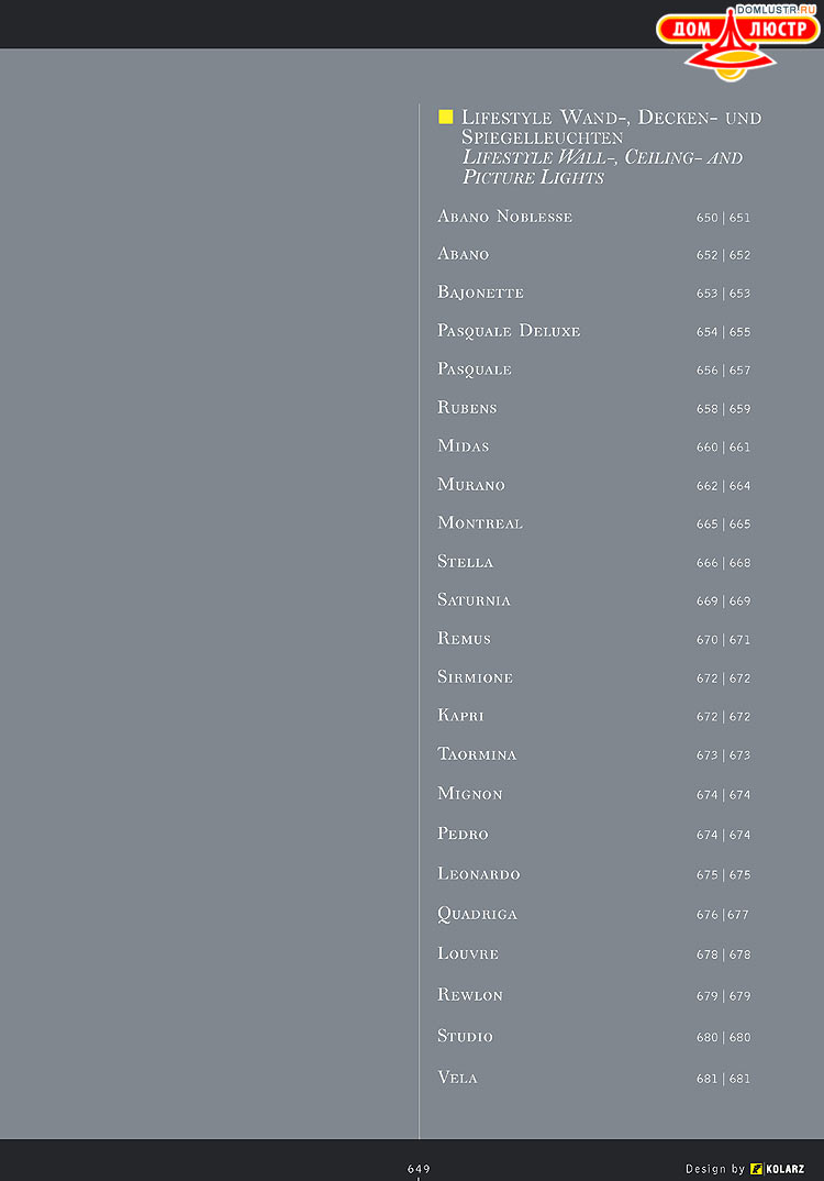 Kolarz - ������ �����������, ���.: 649