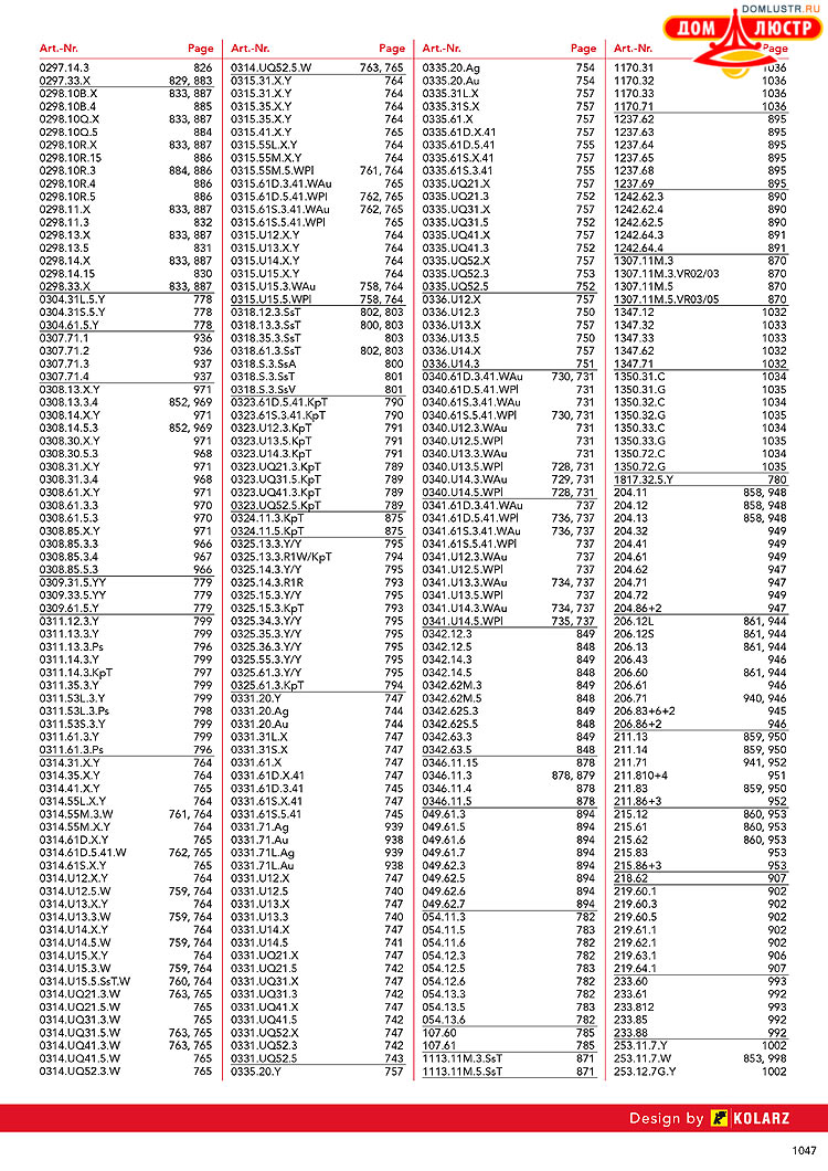 Kolarz - ������ � �����������, ���.: 1047