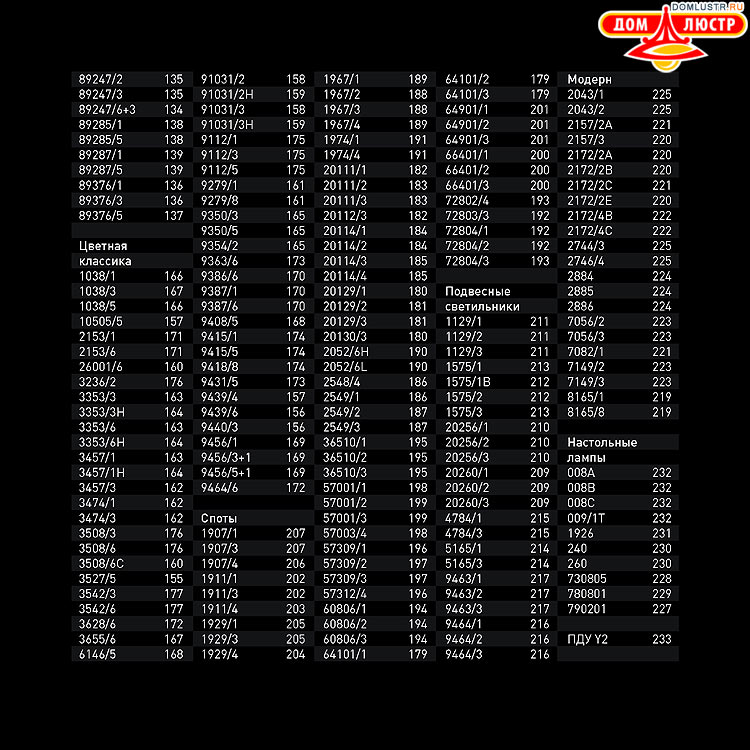 ��������� ������ � ����������� Light, ���.: 235