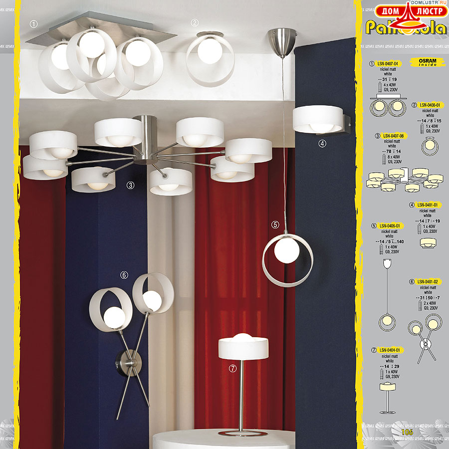 ����������� ������ � ����������� Lussole, ���.: 106