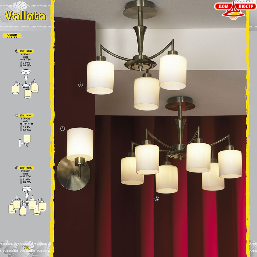 ����������� ������ � ����������� Lussole, ���.: 125