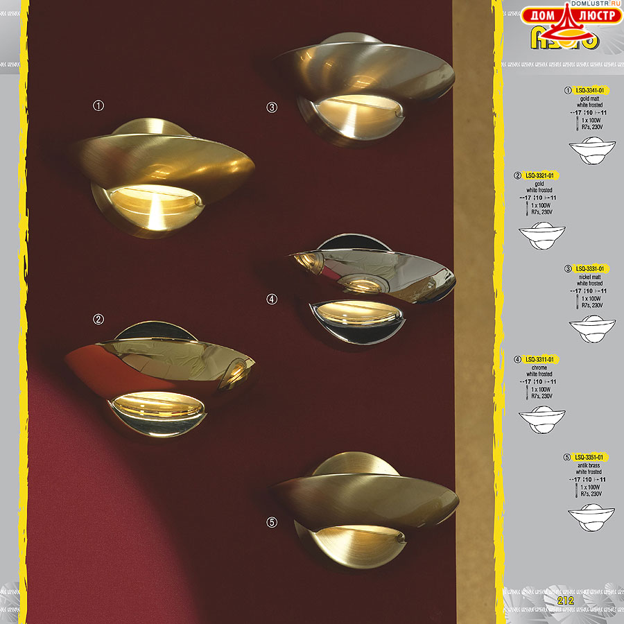 ����������� ������ � ����������� Lussole, ���.: 212