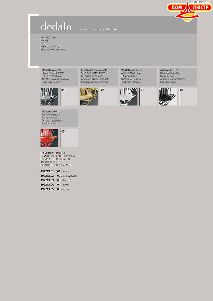 ������ ����������� Metallux ���.: 011