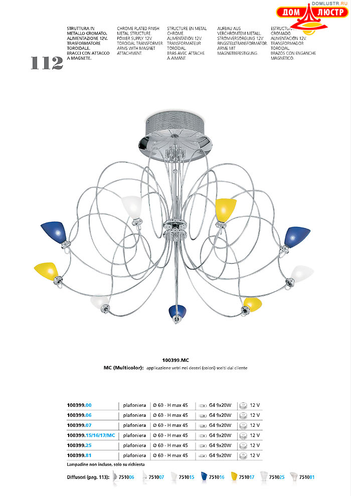 ������ ����������� Metallux ���.: 112