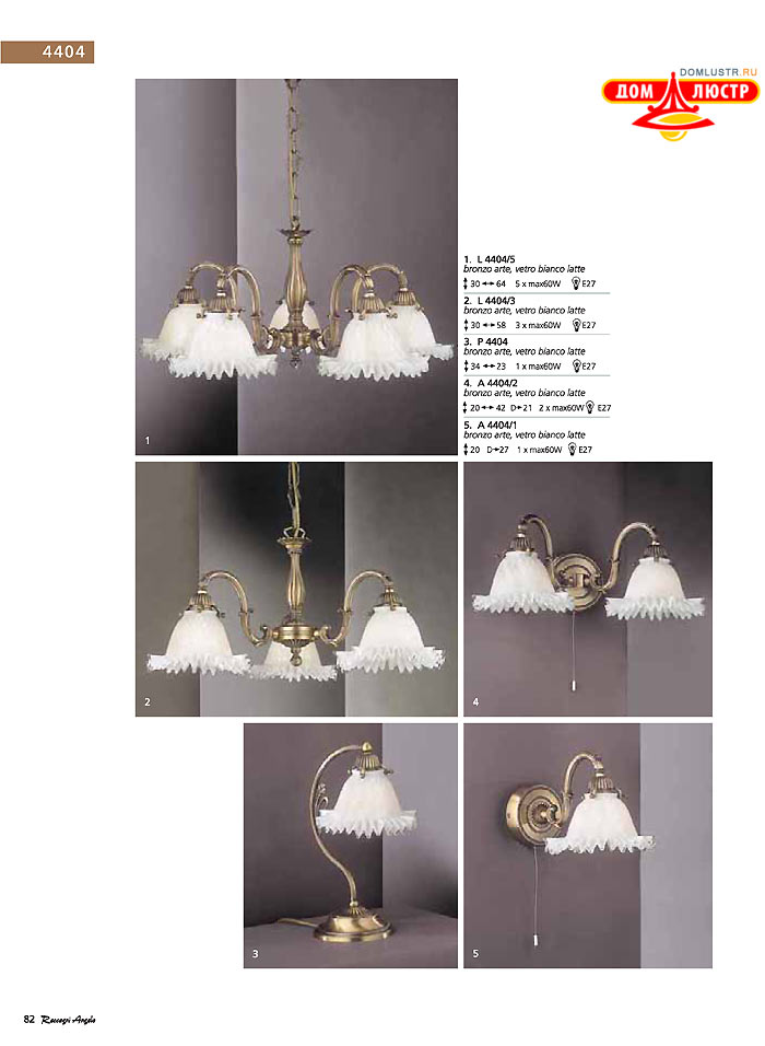 ������ � ����������� Reccagni Angelo, ���.: 082