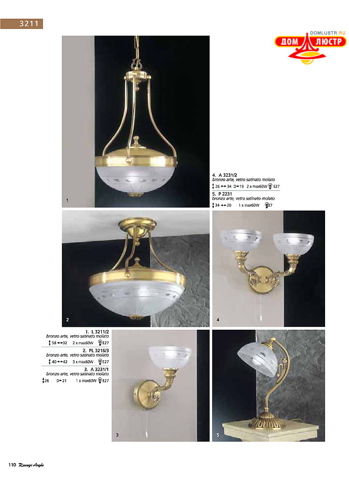 ������ � ����������� Reccagni Angelo, ���.: 110