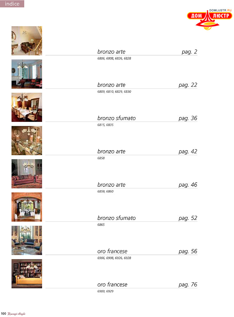 Reccagni Angelo - ����������� ������ � �����������, ���.: 100