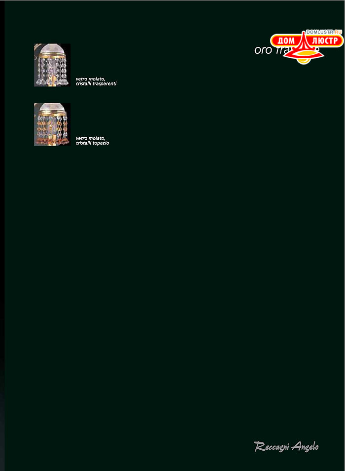 ������ � ����������� Reccagni Angelo, ���.: 027