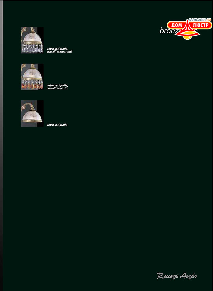 ������ � ����������� Reccagni Angelo, ���.: 073